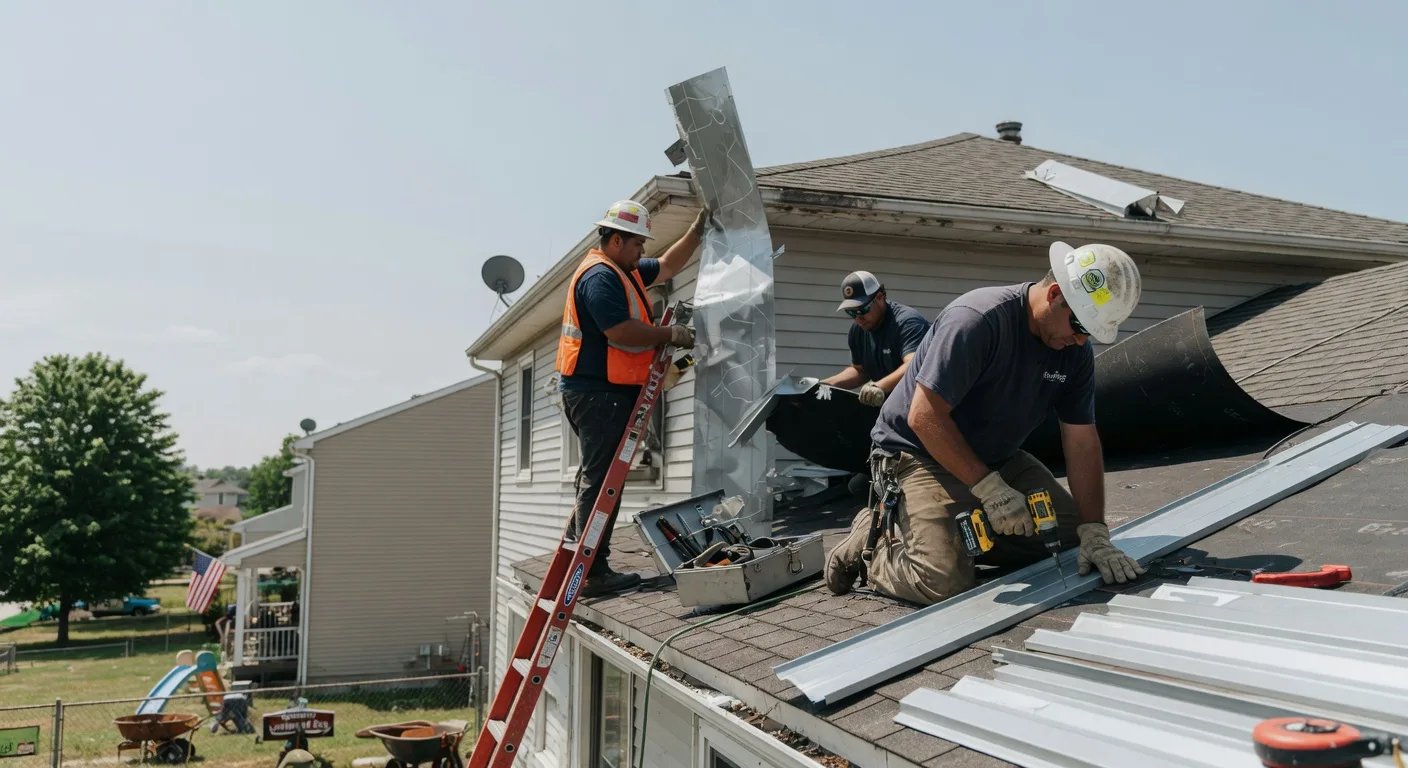 Metal Roof Repair in Frenchmans Bayou, AR